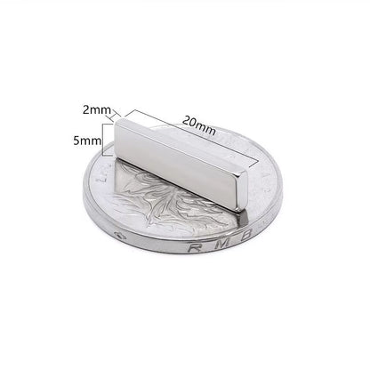 N52 Strong Square Magnet Set 10pcs Compact Rare Earth Magnets for Home Office Use