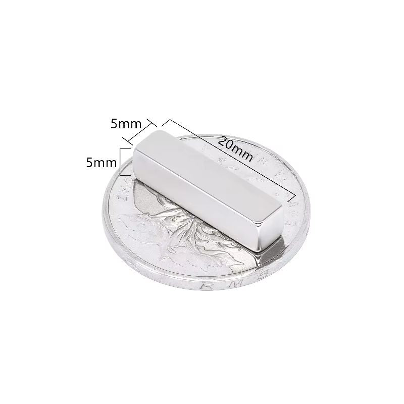 N52 Strong Square Magnet Set 10pcs Compact Rare Earth Magnets for Home Office Use