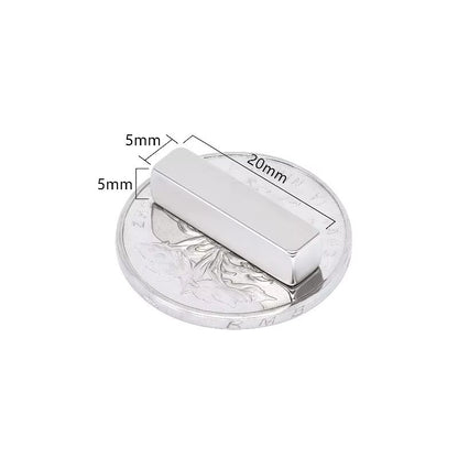 N52 Strong Square Magnet Set 10pcs Compact Rare Earth Magnets for Home Office Use