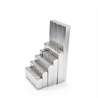 N52 Strong Square Magnet Set 10pcs Compact Rare Earth Magnets for Home Office Use