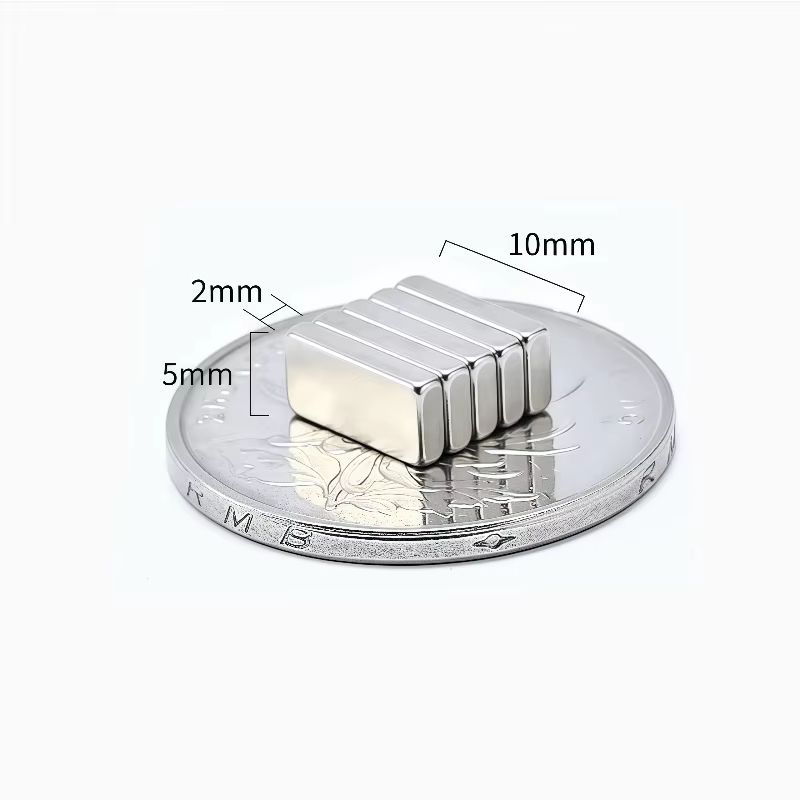 N52 Strong Square Magnet Set 10pcs Compact Rare Earth Magnets for Home Office Use