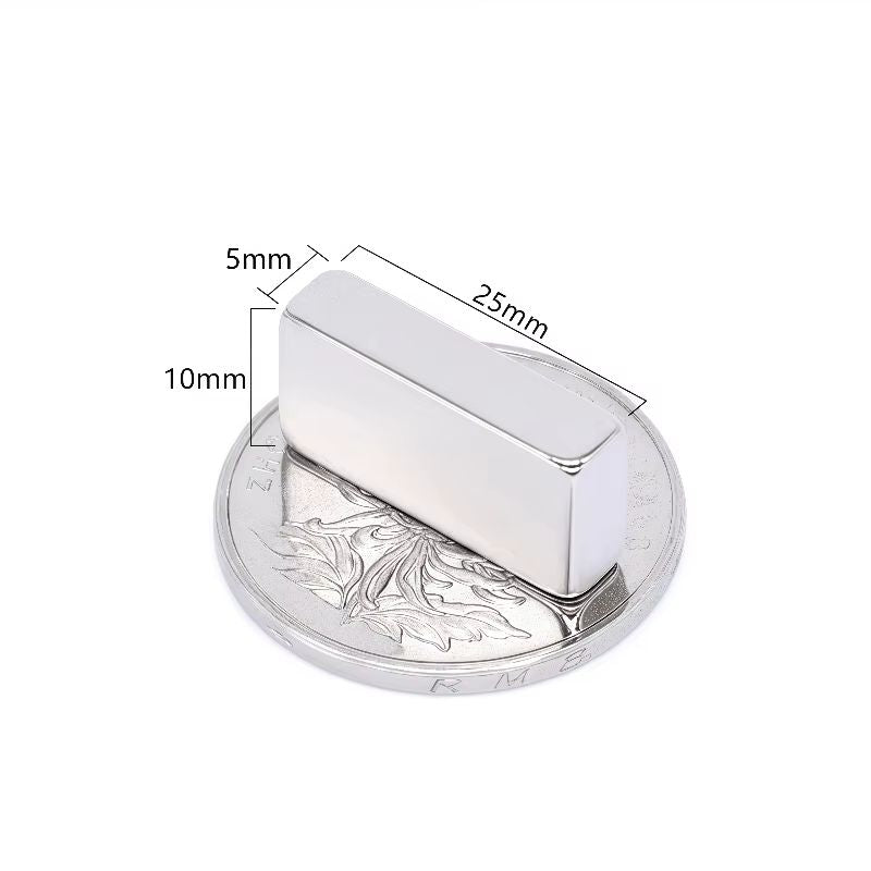 N52 Strong Square Magnet Set 10pcs Compact Rare Earth Magnets for Home Office Use