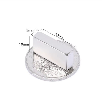 N52 Strong Square Magnet Set 10pcs Compact Rare Earth Magnets for Home Office Use