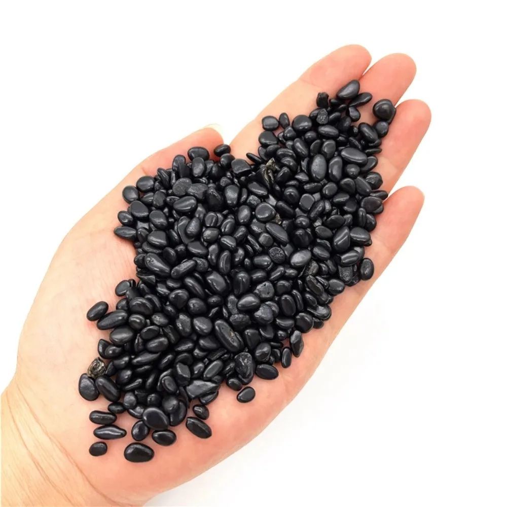 Natural shungite gravel for Water Carafes, Crystal Rituals, and Home Decor