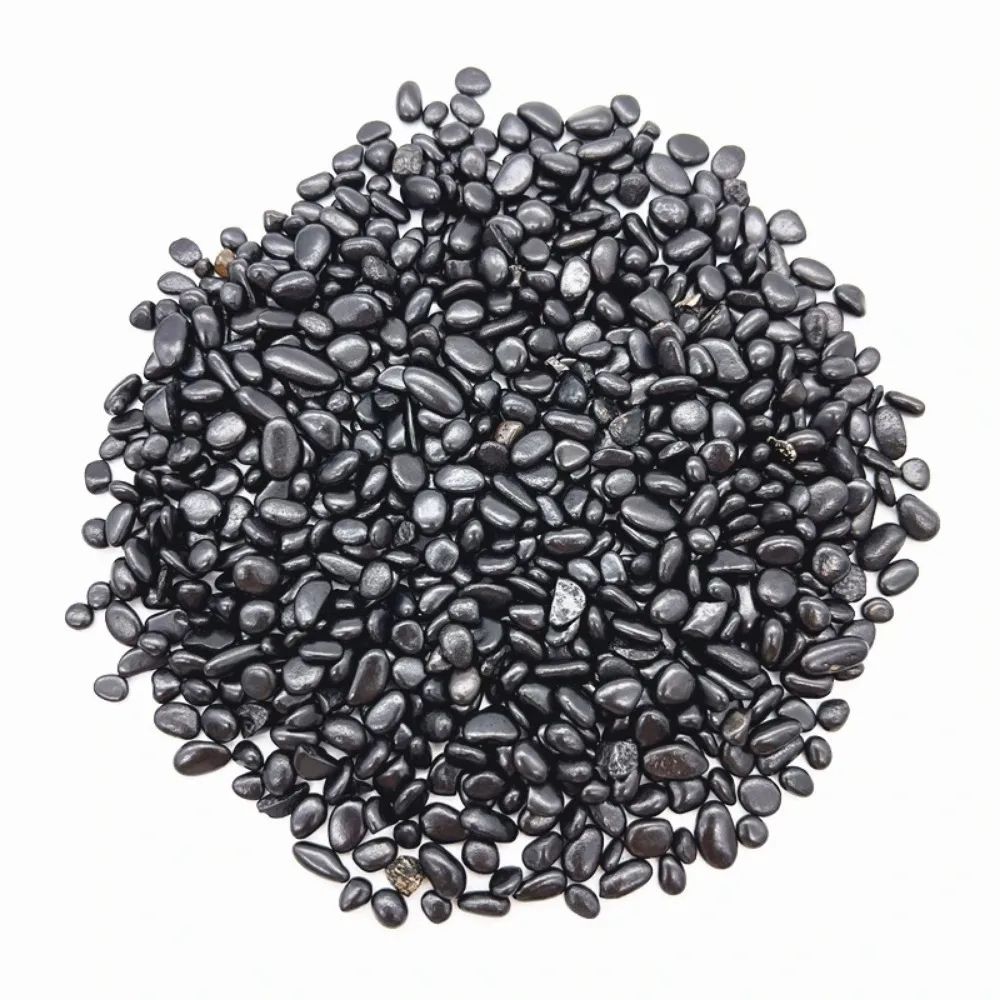 Natural shungite gravel for Water Carafes, Crystal Rituals, and Home Decor