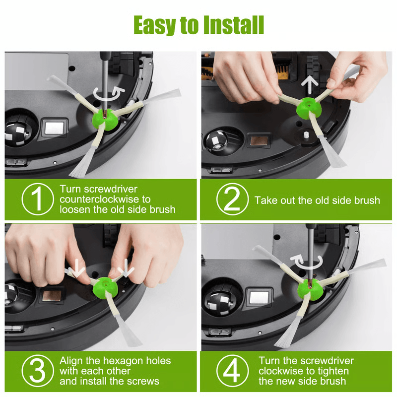 iRobot Roomba i7 Replacement Parts Kit with HEPA Filters & Side Brushes