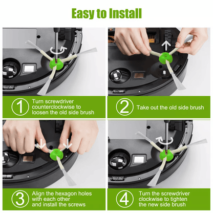 iRobot Roomba i7 Replacement Parts Kit with HEPA Filters & Side Brushes