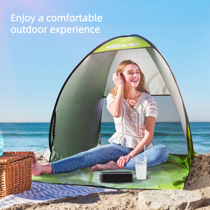 Pop Up Beach Tent UV Protection Waterproof Sun Shelter for Camping and Outdoor Shade