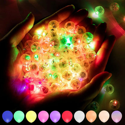 Mini LED Balloon Lights Set for Parties and Decorations