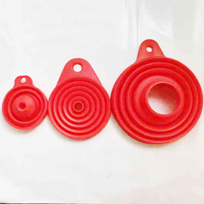 Piece Silicone Funnel Set for Filling Bottles and Wide Mouth Jars