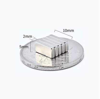 10PCS N52 Strong Square Neodymium Magnets Heavy Duty Compact Magnetic Set