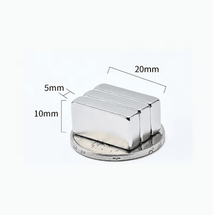 10PCS N52 Strong Square Neodymium Magnets Heavy Duty Compact Magnetic Set