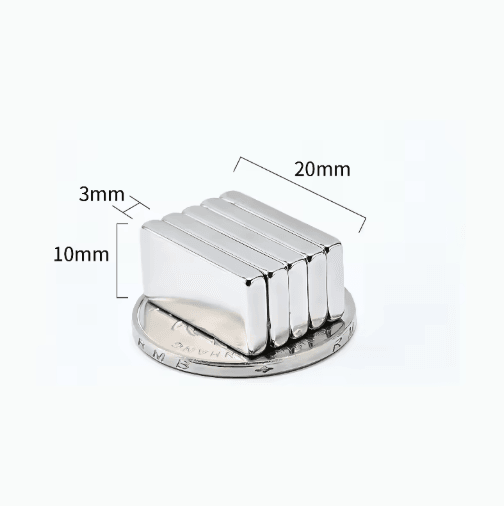 10PCS N52 Strong Square Neodymium Magnets Heavy Duty Compact Magnetic Set