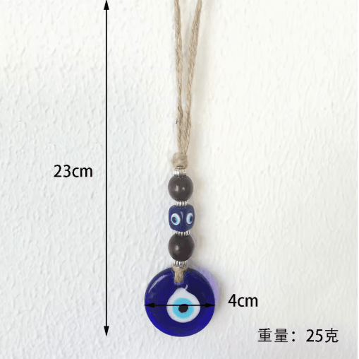 Evil Eye Nazar Macrame Wall Hanging Protective Lucky Charm Decor