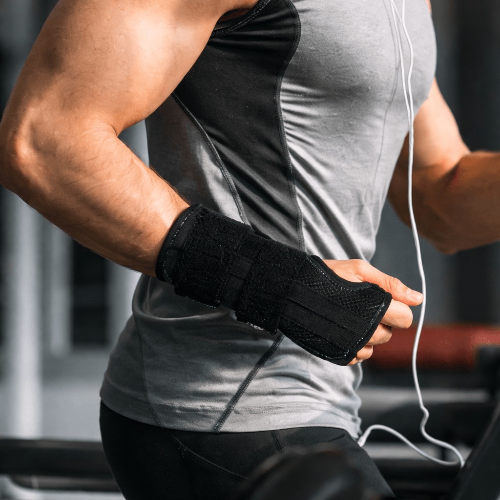 Wrist Brace Sport Support, Adjustable Wristband for Carpal Tunnel, Left Right Hand Wrist Support, Pain Relief, Fitness