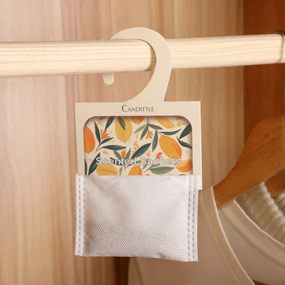 Hanging Scented Sachet Closet Freshener Long Lasting Wardrobe Fragrance