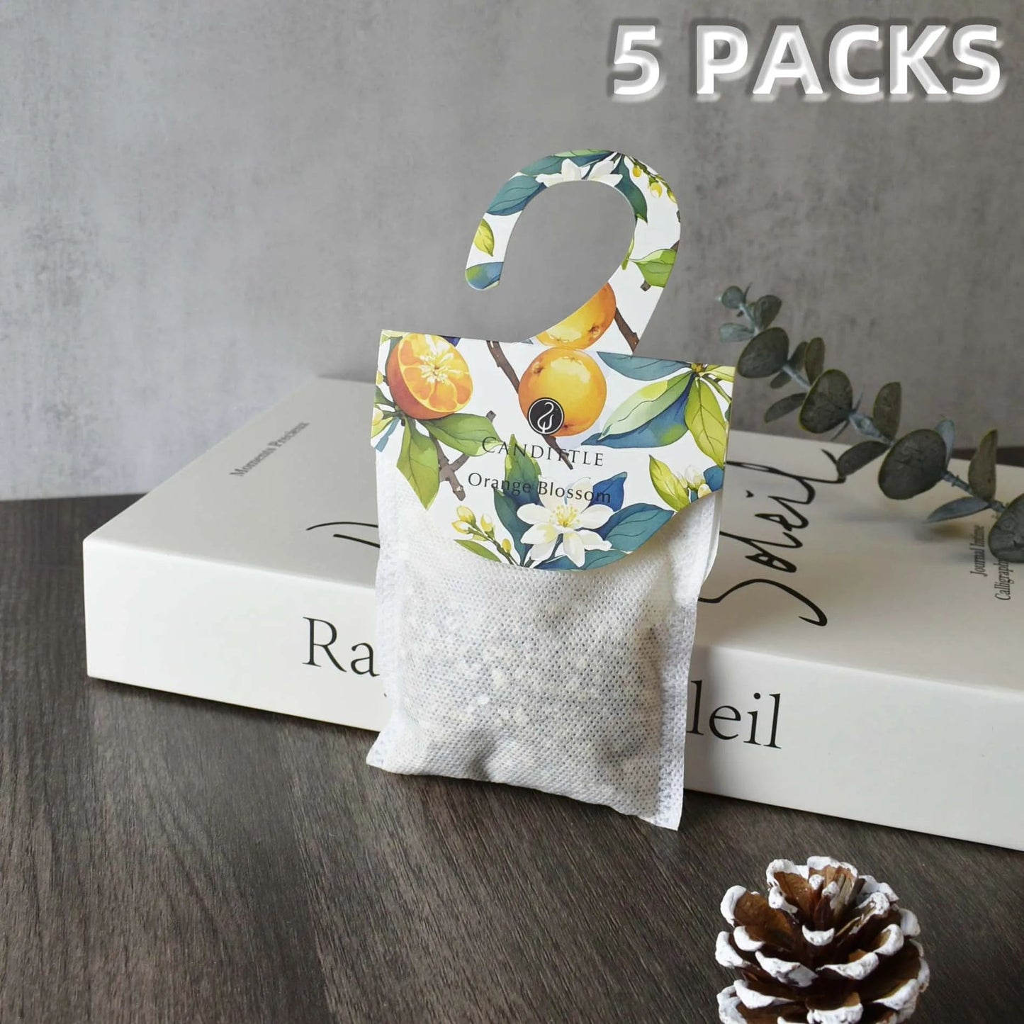 Hanging Scented Sachet Closet Freshener Long Lasting Wardrobe Fragrance