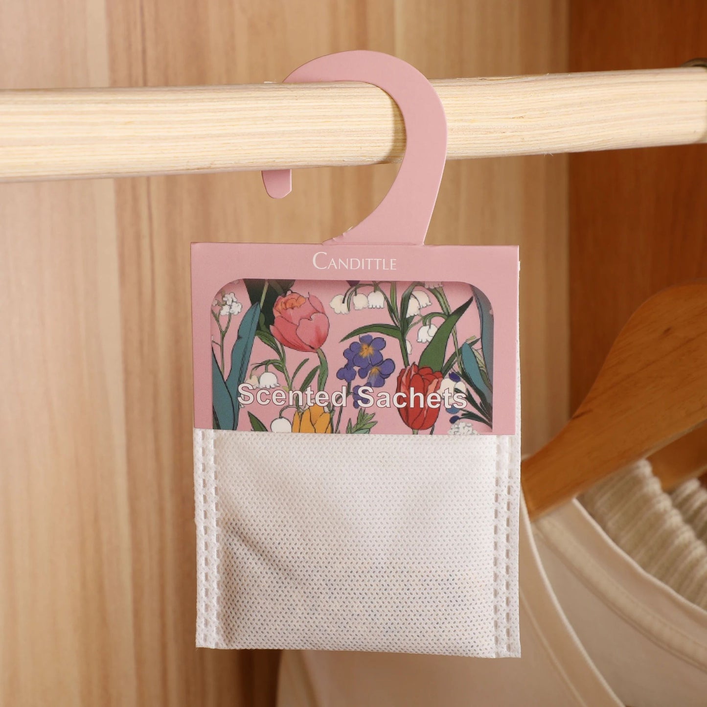 Hanging Scented Sachet Closet Freshener Long Lasting Wardrobe Fragrance