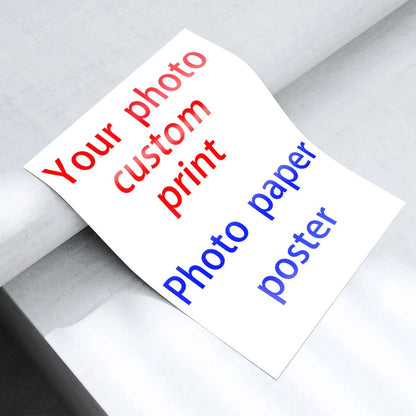 Custom Photo Poster – Personalized Wall Art Print for Home & Gifts