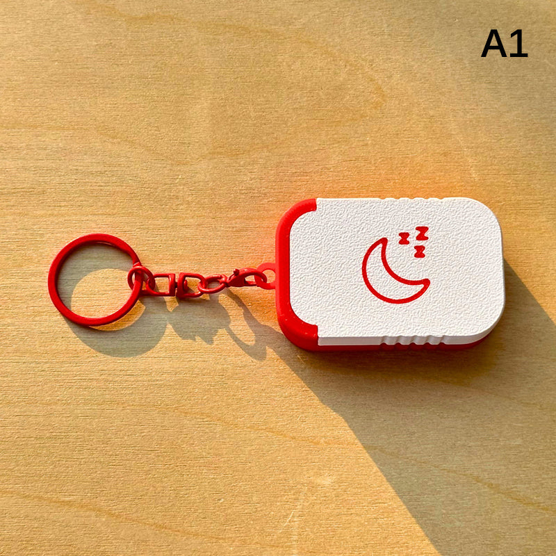 Portable Earplug Case Keychain Mini Pill Holder for Jewelry and Small Essentials