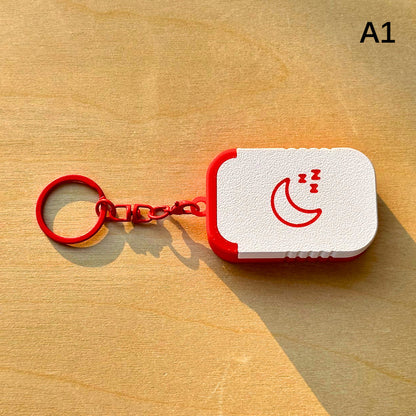 Portable Earplug Case Keychain Mini Pill Holder for Jewelry and Small Essentials