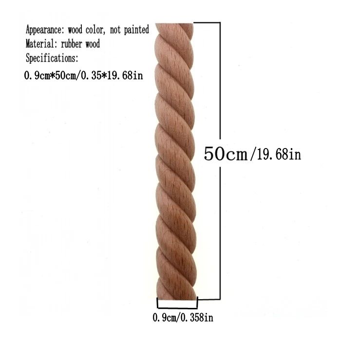 Hand-Carved Wooden Twist Sculpture – Rustic Minimalist Home Accent