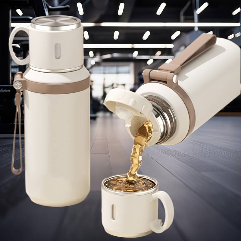 Insulated Travel Coffee Mug Leak Proof Stainless Steel Vacuum Flask for Office and Business