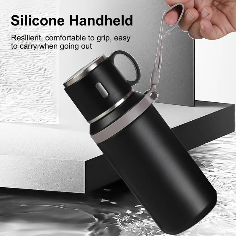 Insulated Travel Coffee Mug Leak Proof Stainless Steel Vacuum Flask for Office and Business