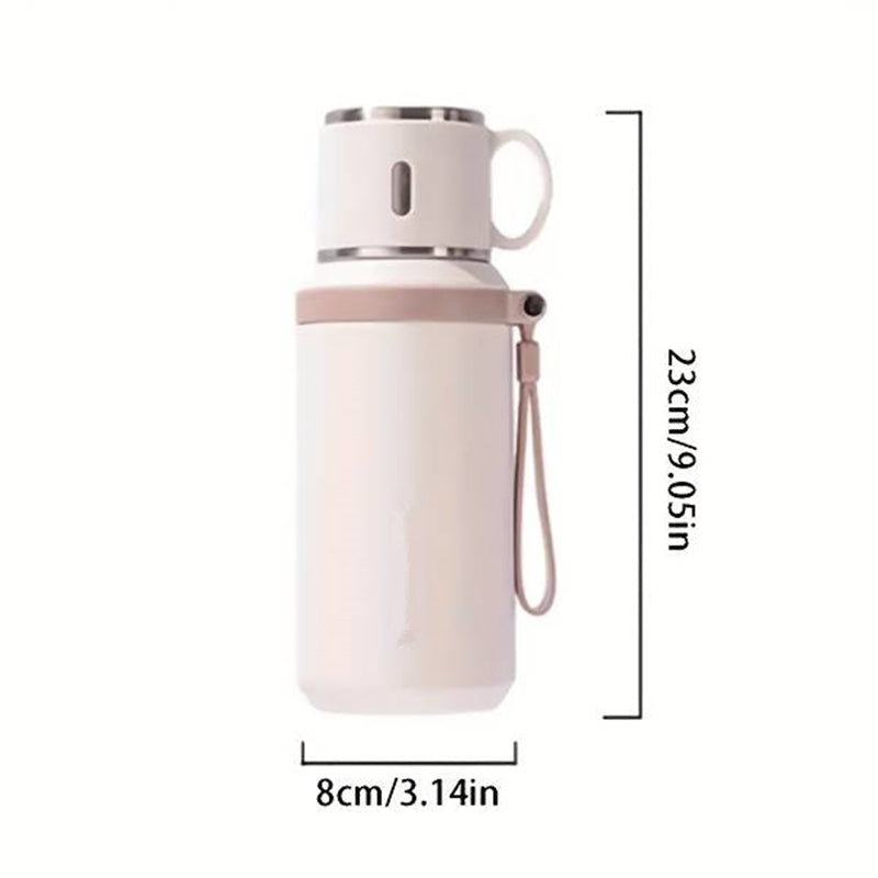 Insulated Travel Coffee Mug Leak Proof Stainless Steel Vacuum Flask for Office and Business
