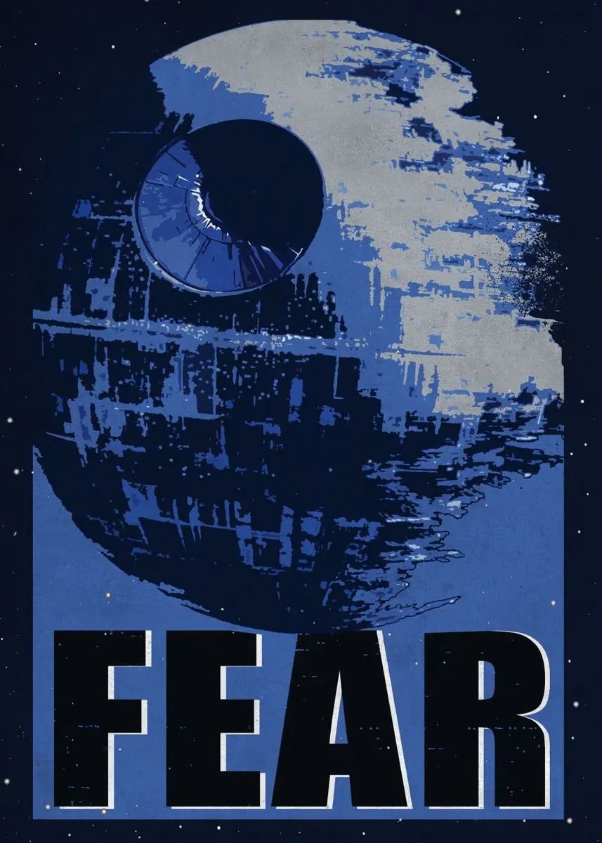 Galactic Propaganda Retro Poster – Tatooine Planet Space Travel Canvas Art – Sci-Fi Movie Picture for Home Decor