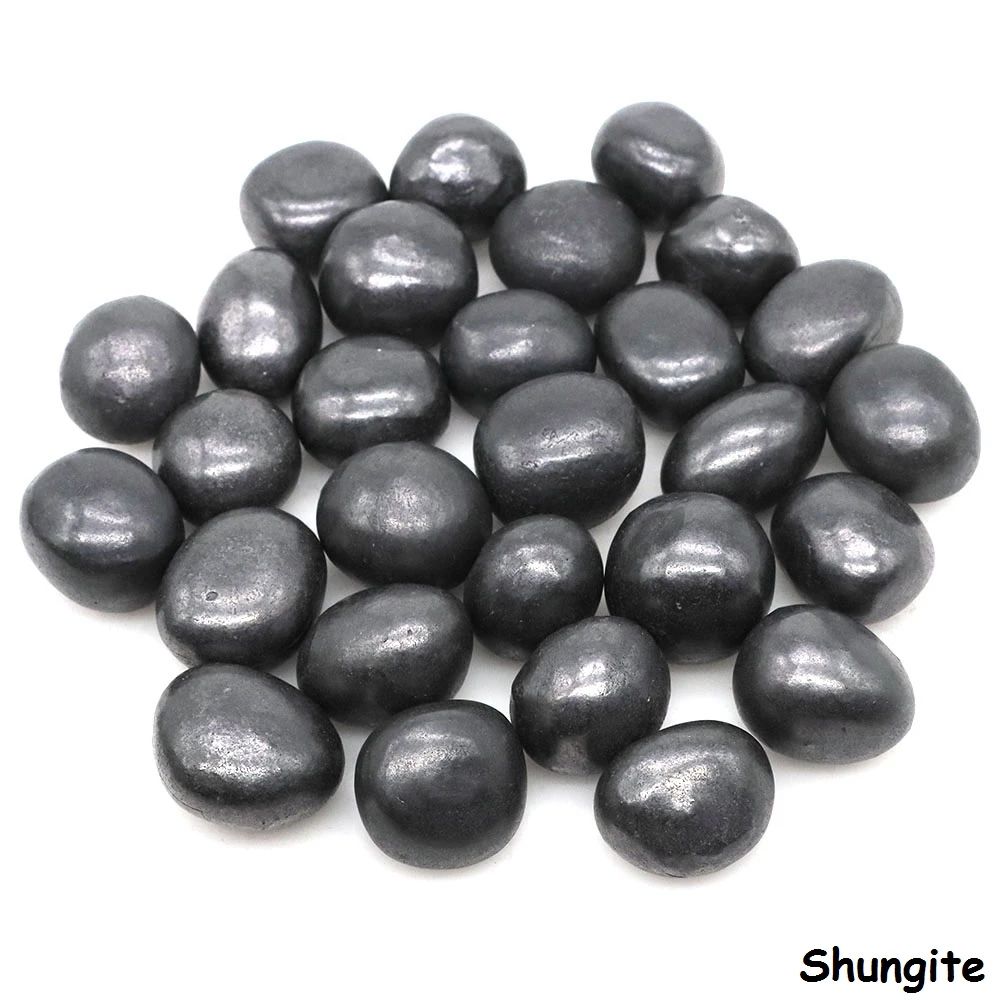 Black Tourmaline Tumbled Stone for Reiki, Meditation and Home Decor