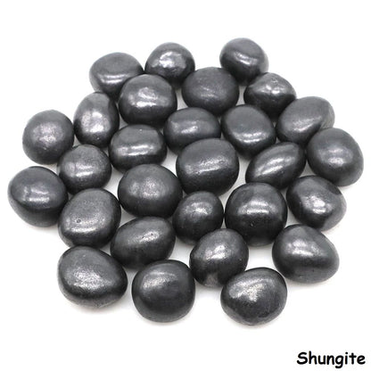 Black Tourmaline Tumbled Stone for Reiki, Meditation and Home Decor