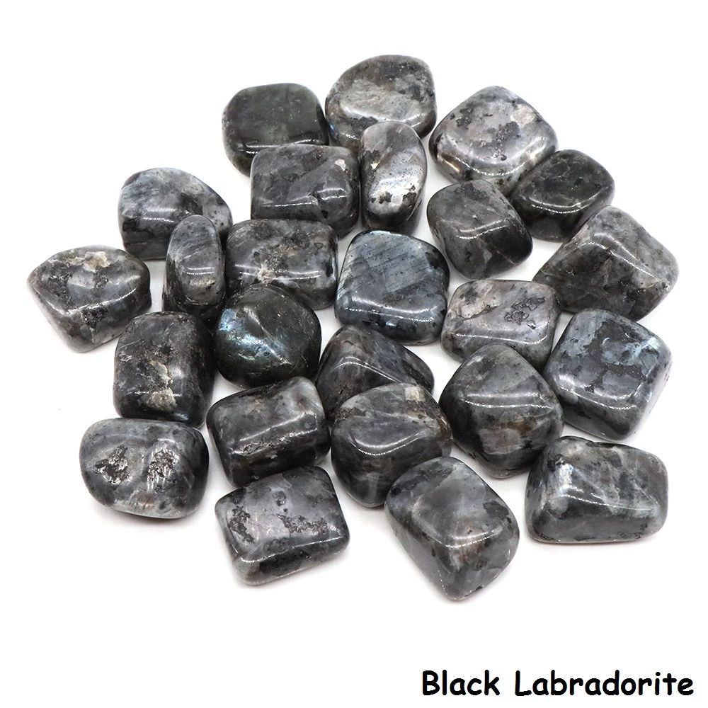 Black Tourmaline Tumbled Stone for Reiki, Meditation and Home Decor