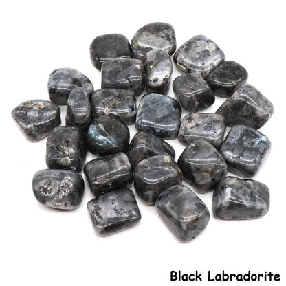 Black Tourmaline Tumbled Stone for Reiki, Meditation and Home Decor