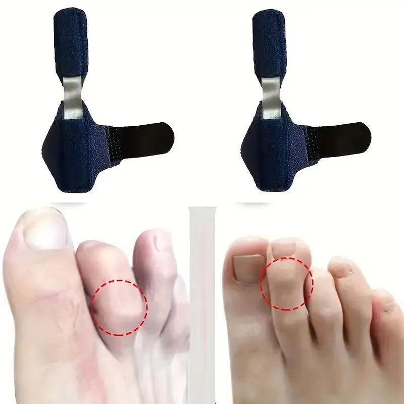 Hammer Toe Corrector Brace for Women, Soft Splint Wrap for Pain Relief & Toe Alignment