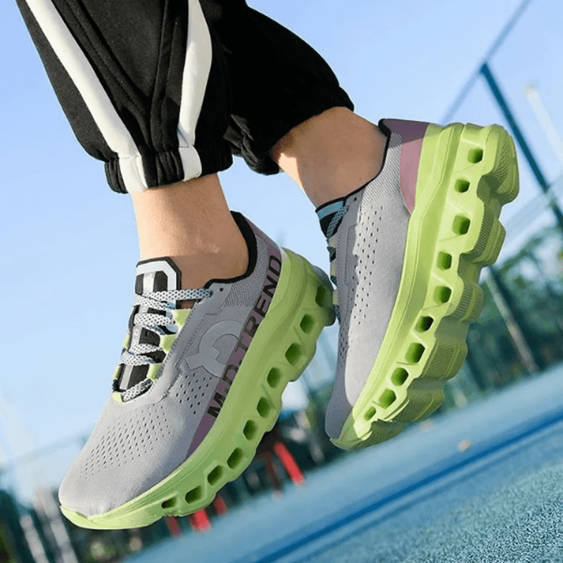 Men's Lightweight Running Shoes with Cushioning Non-Slip Athletic Sneakers