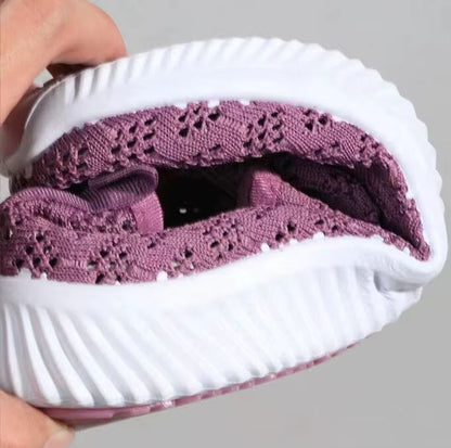 Lightweight Mesh Sneakers for Women Breathable Casual Walking Shoes with Soft Sole Comfort