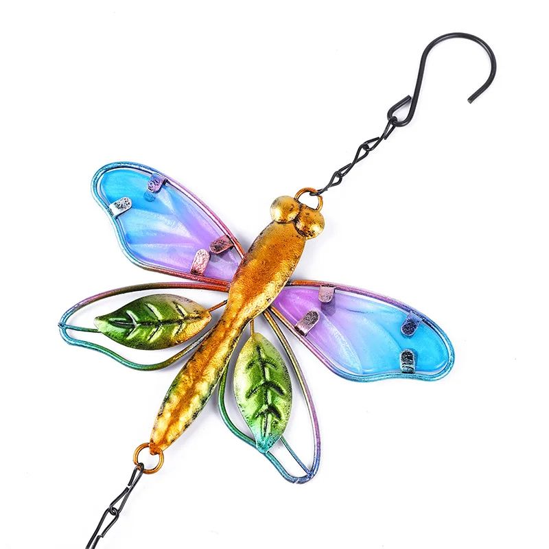 Hummingbird Dragonfly Wind Chime Decor