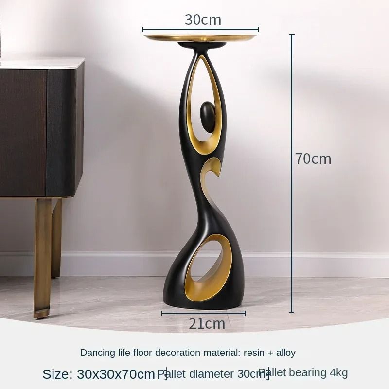 Abstract Dancing Figure Sculpture Modern Nordic Home Decor Living Room Statue