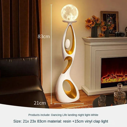 Abstract Dancing Figure Sculpture Modern Nordic Home Decor Living Room Statue