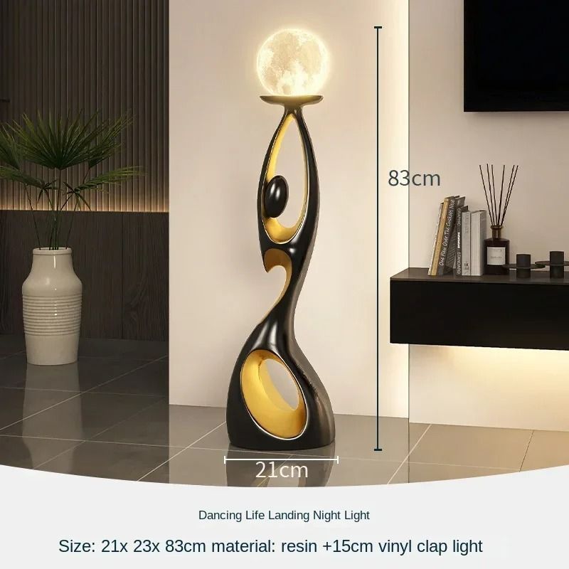 Abstract Dancing Figure Sculpture Modern Nordic Home Decor Living Room Statue