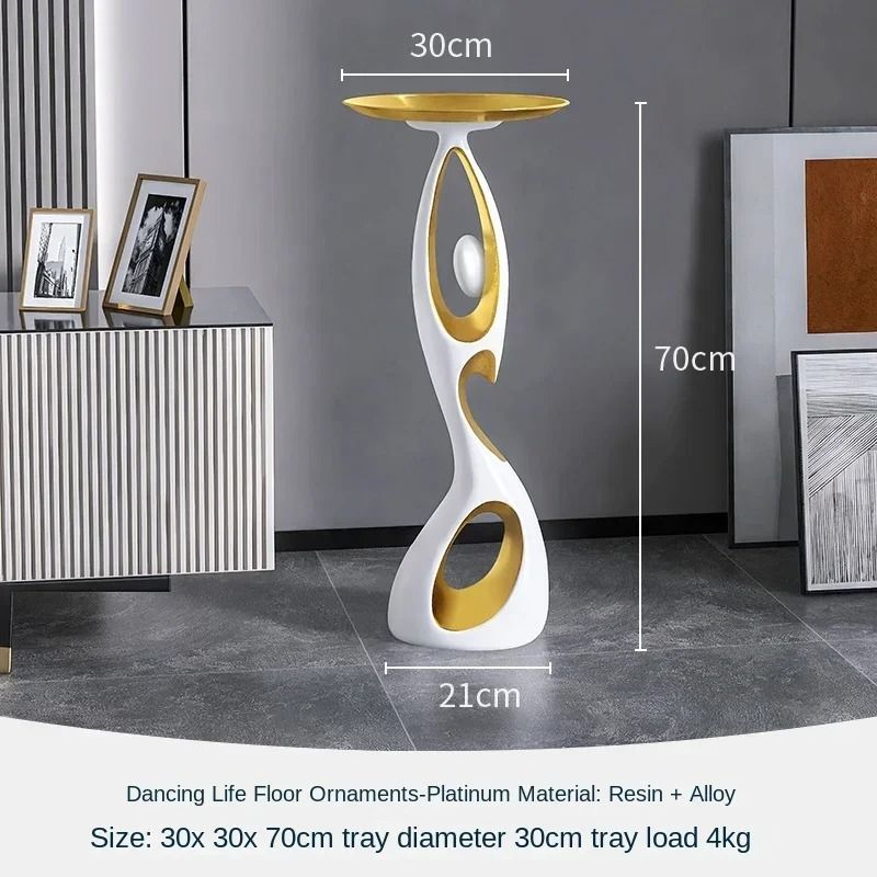 Abstract Dancing Figure Sculpture Modern Nordic Home Decor Living Room Statue