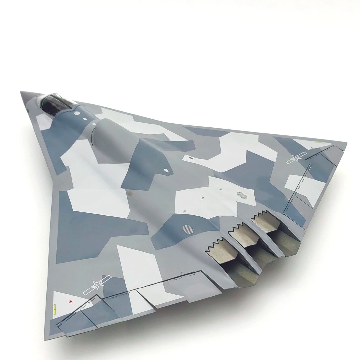 J-36 Stealth Interceptor | 1/72 Scale Precision Die-Cast Model | Executive Gallery & Aviation Sanctuary Decor