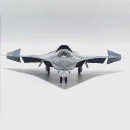 J-36 Stealth Interceptor | 1/72 Scale Precision Die-Cast Model | Executive Gallery & Aviation Sanctuary Decor