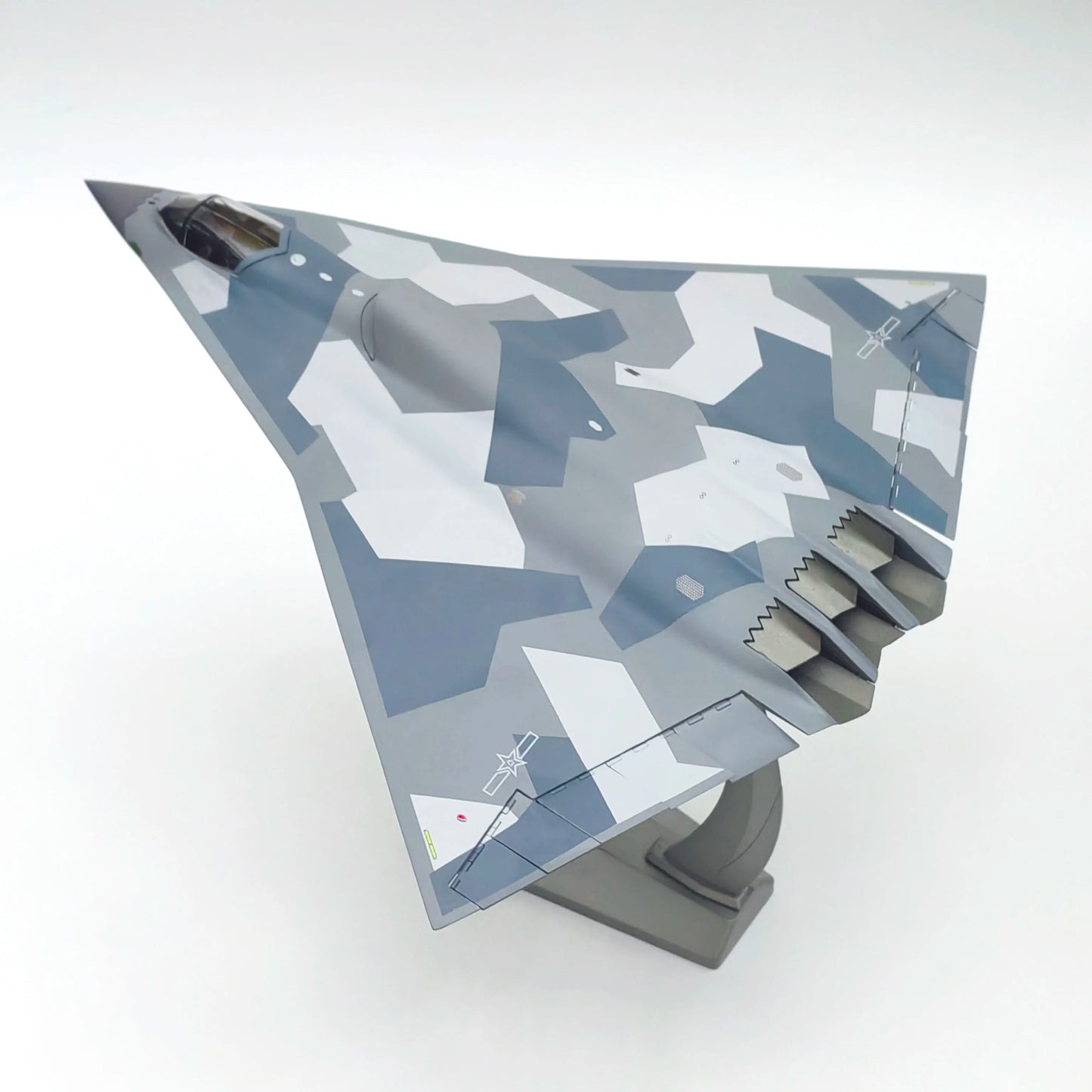 J-36 Stealth Interceptor | 1/72 Scale Precision Die-Cast Model | Executive Gallery & Aviation Sanctuary Decor