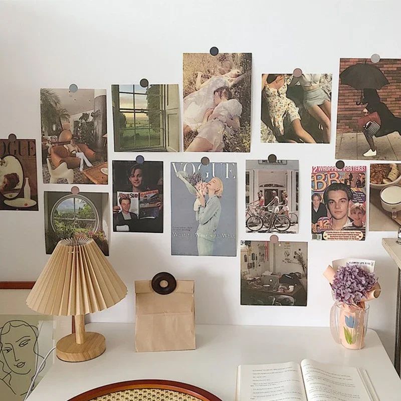 Nordic Aesthetic Photo Card Sticker Set for DIY Wall Collage Decor