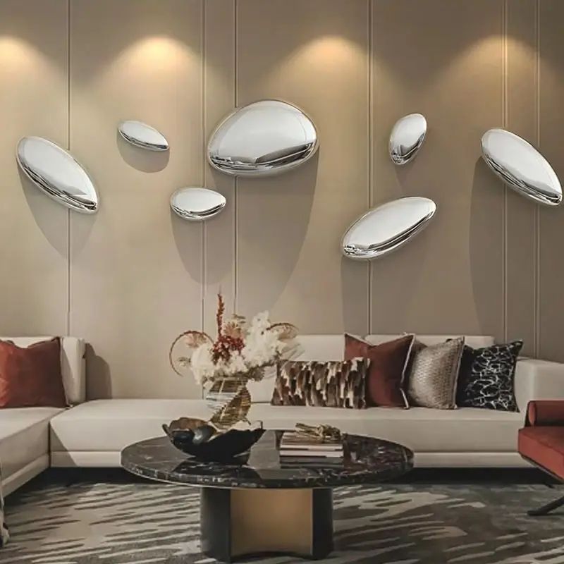 Luxe Water Drop Wall Decor Modern Wall Sculpture for Elegant Interiors