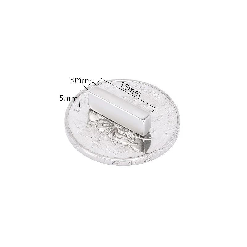 N52 Strong Square Magnets Set – 10pcs Heavy Duty Fridge & Office Neodymium Magnets