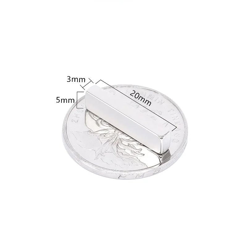 N52 Strong Square Magnets Set – 10pcs Heavy Duty Fridge & Office Neodymium Magnets