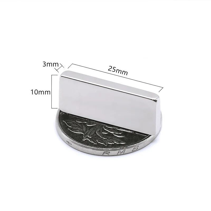 N52 Strong Square Magnets Set – 10pcs Heavy Duty Fridge & Office Neodymium Magnets